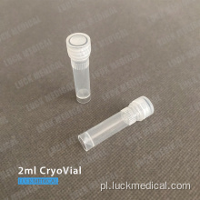 Cryovials 2ml Lab Użyj CE